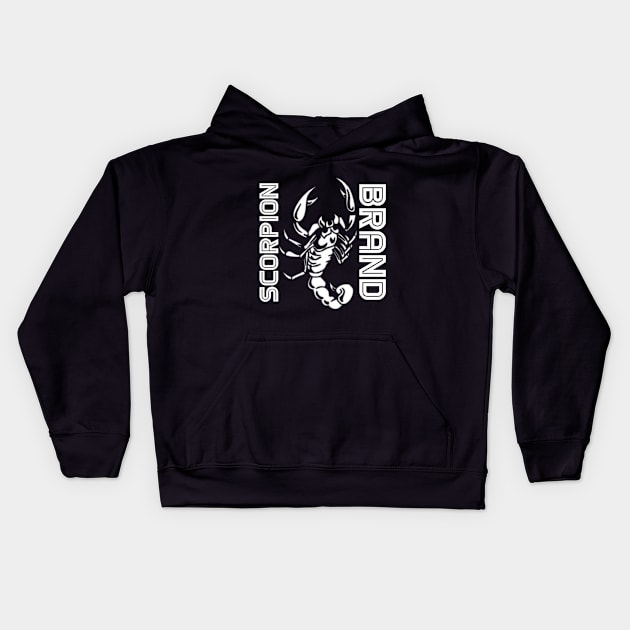 Scorpion Sign Kids Hoodie by Sen International